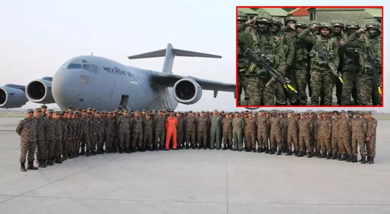 இந்தியா -இங்கிலாந்து ராணுவப் பயிற்சி; பஜ்ரங்பலி கி ஜெய் என்று கோஷமிடும் ராணுவ வீரர்கள்