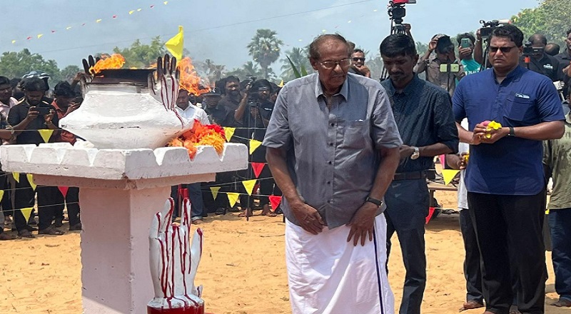 முள்ளிவாய்க்கால் பொதுக்கட்டமைப்பினரின் ஏற்பாட்டில் இடம்பெற்ற அஞ்சலி நிகழ்வு- படங்கள் இணைப்பு