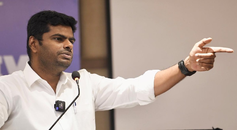 வடக்கு, கிழக்கில் இந்துக்களின் எண்ணிக்கை குறைவடைந்து வருகிறது - அண்ணாமலை!