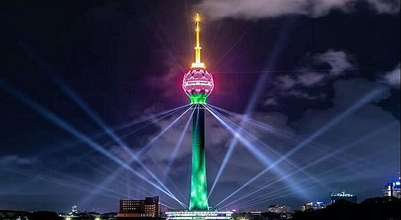 தாமரை கோபுரத்தை இதுவரை ஒரு மில்லியன் பேர் பார்வையிட்டுள்ளனர்!