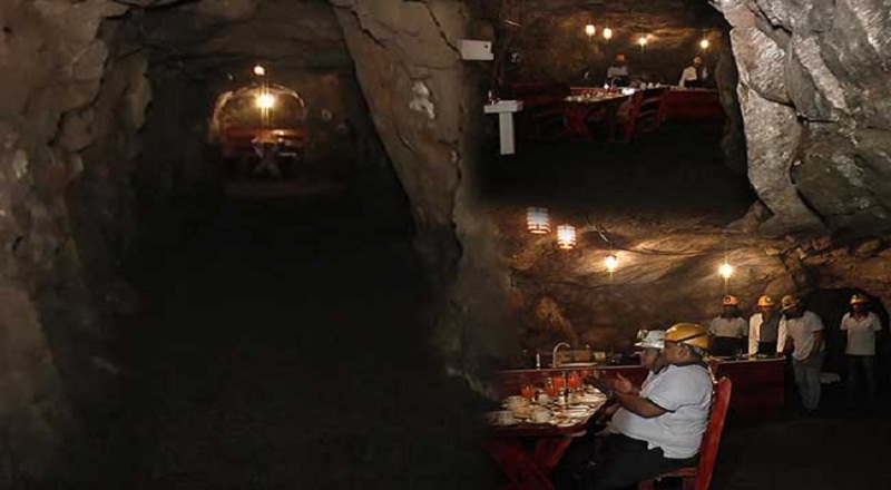 இலங்கையில் நிலத்தின் கீழ் கட்டப்பட்டுள்ள உணவகம்!