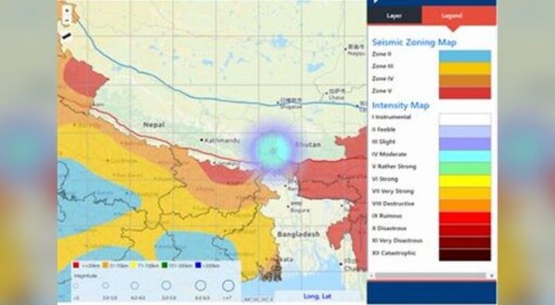 மேகாலயாவில் மிதமான நிலநடுக்கம் ரிக்டர் அளவுகோலில் 3.4 ஆக பதிவு