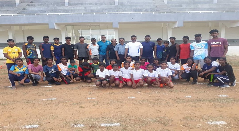 கிளிநொச்சியில் விளையாட்டு வீரர்களுக்கான விசேட பயிற்சி முகாம்!