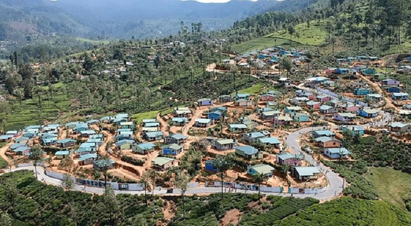 இந்திய அரசாங்கத்தின் உதவியின் கீழ் ஆயிரத்திற்கும் மேற்பட்ட வீடுகள் நிர்மாணிப்பு!