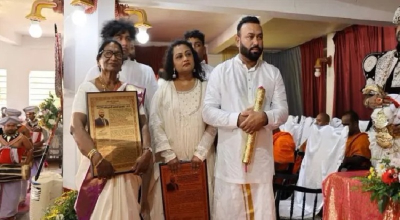 அல்லிராஜா சுபாஸ்கரனுக்கு வழங்கப்பட்ட உயரிய விருது!