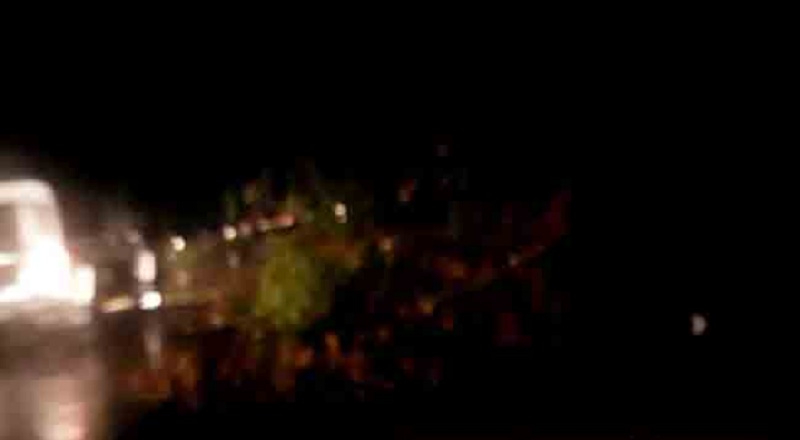 தெற்கு அதிவேக நெடுஞ்சாலையில் பாதை தடைப்பட்டது!