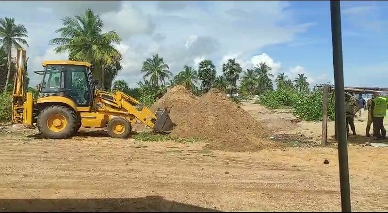 விடுதலைப்புலிகளின் பெறுமதியான பொருட்களை தேடி முல்லைத்தீவில் அகழ்வு பணி!
