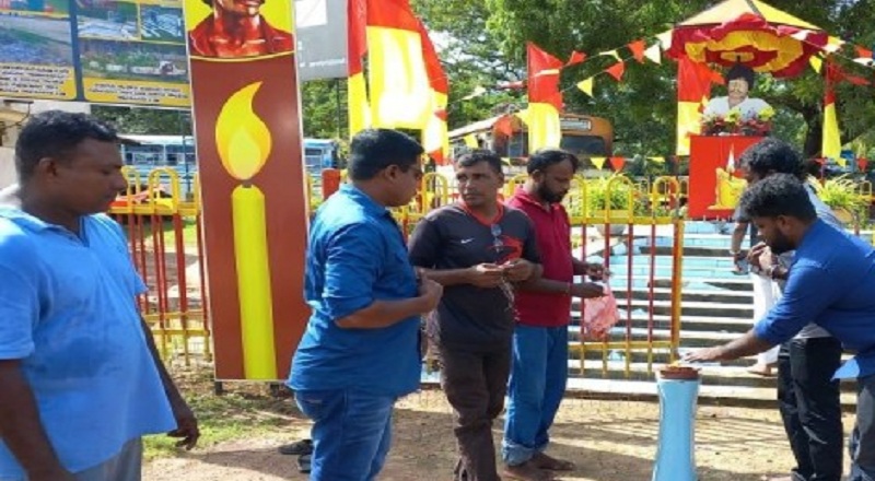 தியாக தீபம் திலீபனுக்கு உணர்வு பூர்வமாக அஞ்சலி செலுத்தப்பட்டது!