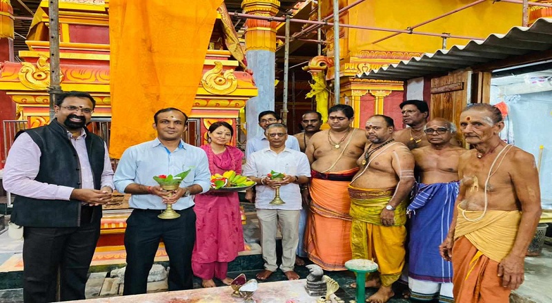 நாகபூசணி அம்மன் ஆலயத்தில் இந்திய உயர்ஸ்தானிகர் கோபால் பால்கே வழிப்பாடு!