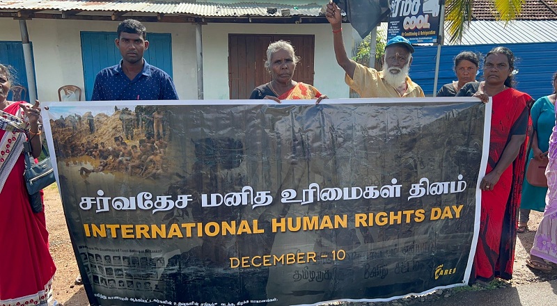 முல்லைத்தீவில் காணாமல் ஆக்கப்பட்டவர்களின் உறவுகள் போராட்டம்!