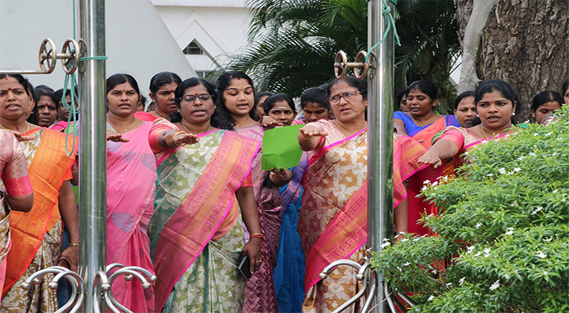 கிளிநொச்சி மாவட்ட செயலக புதுவருட கடமை செயற்பாடுகளை ஆரம்பிக்கும் சத்தியப் பிரமாண நிகழ்வு!