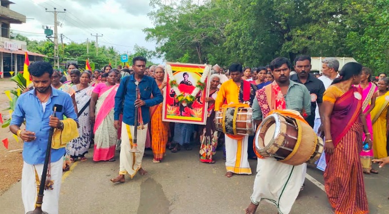 சுண்டிக்குளம்  பகுதியில் இடம்பெற்ற மாவீரர் நினைவேந்தல் நிகழ்வு!