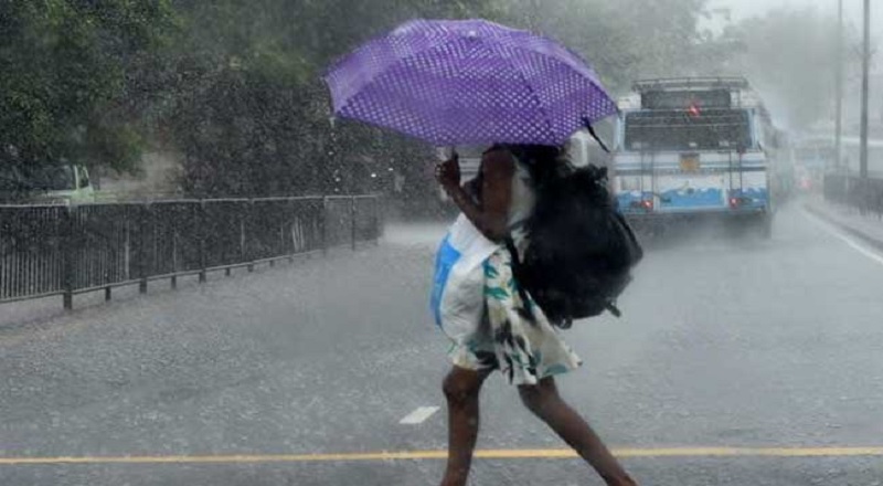 இலங்கை வானிலையில் மீண்டும் மாற்றம் : 75மி.மீற்றர் மழைவீழ்ச்சிக்கு வாய்ப்பு!