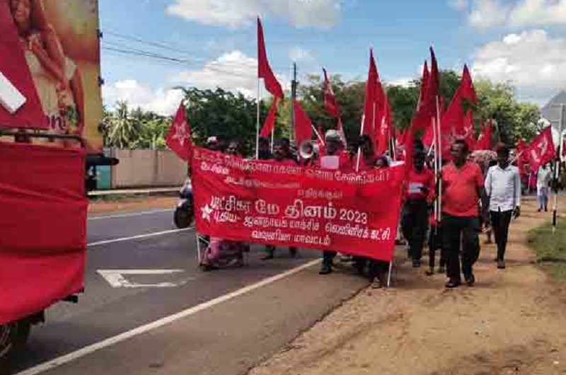 இலங்கை தமிழ் அரசுக் கட்சியினர் மே தினக் கூட்டம் யாழில்!