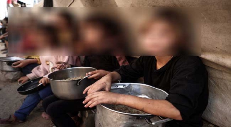கடுமையான பஞ்சத்தை எதிர்கொள்ளும் காசா மக்கள்!
