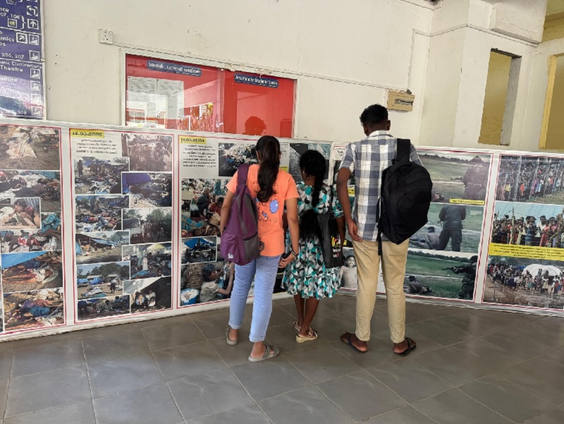 நினைவாயுதம்" கண்காட்சி யாழ். பல்கலைக்கழகத்தில் ஆரம்பம்