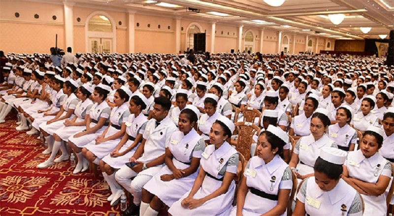 முவ்வாயிரத்திற்கும் மேற்பட்ட தாதியர்களுக்கு நியமனக் கடிதங்கள் வழங்கிவைப்பு!
