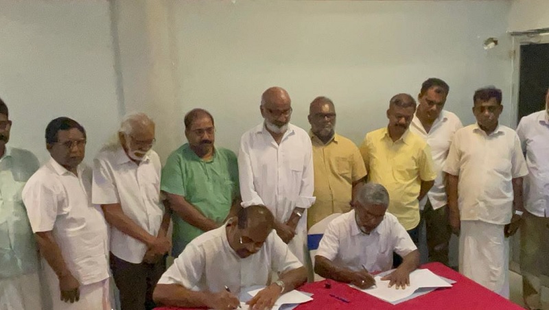 தமிழ் தேசிய பேரவை- ஜனநாயக தமிழ் தேசிய கூட்டணிக்கும் இடையில் ஒப்பந்தம் கைச்சாத்து