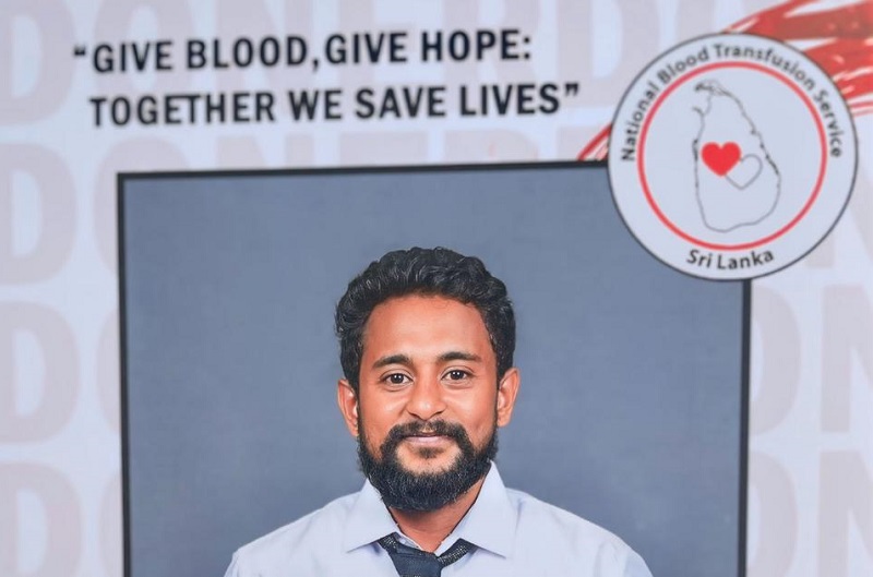அதிகம் குருதிக்கொடை வழங்கிய கிளிநொச்சி இளைஞன்: அலரிமாளிகையில் கௌரவிப்பு