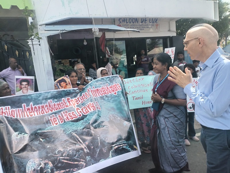 ஐ.நா ஆணையாளர் திருகோணமலைக்கு விஜயம்! விடுக்கப்பட்ட கோரிக்கை