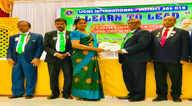 கிளிநொச்சி சிட்டி லயன்ஸ் கழகத்திற்கு புதிய தலைவர் நியமனம்!