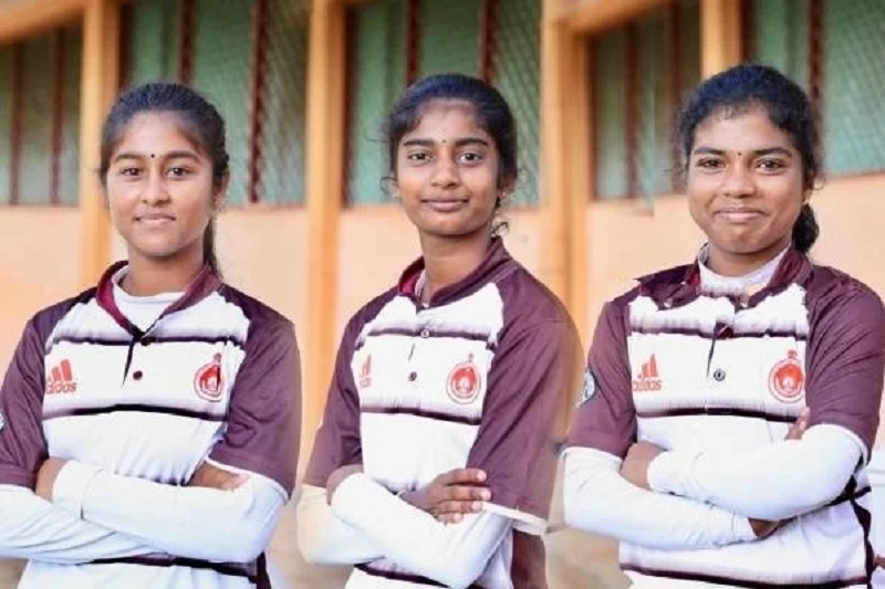 பங்களாதேஷில் நடைபெறும் உதைபந்தாட்ட போட்டிக்கு தகுதி பெற்ற யாழ் வீராங்கனைகள்