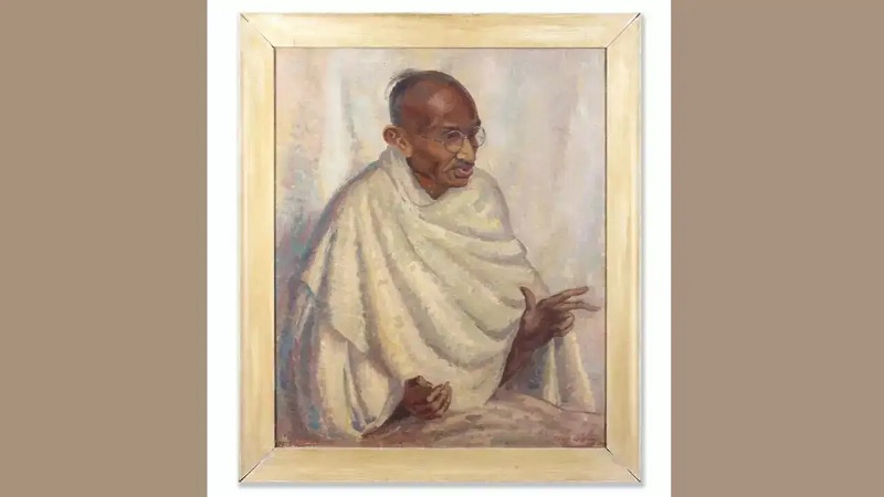 இங்கிலாந்தில் ஏலத்தில் 1.7 கோடிக்கு விற்கப்பட்ட மகாத்மா காந்தியின் புகைப்படம்