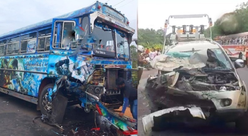 அநுராதபுரம் - குருணாகல் பிரதான வீதியில் கோர விபத்து!