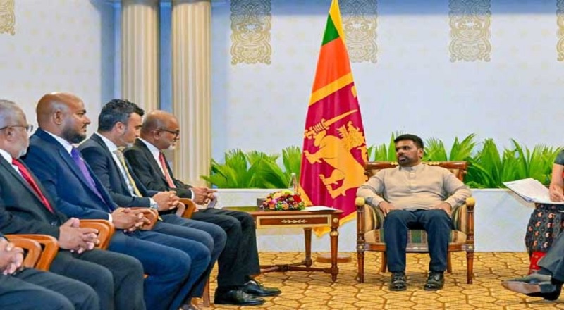 மாலைத்தீவின் துணை சபாநாயகர் மற்றும் ஐந்து அமைச்சரவை அமைச்சர்கள் சந்திப்பு!