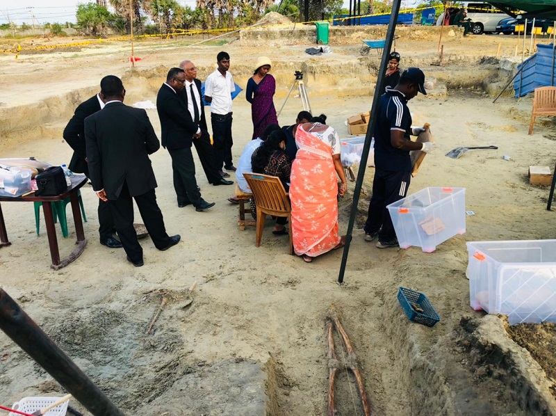 செம்மணி மனிதப் புதைகுழியில் இன்று மேலும் 05 மனித எலும்புக்கூடுகள் அடையாளம்!