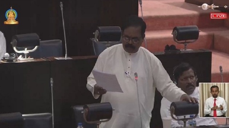 யாழ் மாவட்ட கடற்றொழிலாளர்கள் விவசாயிகளுக்கு நிவாரணம் வழங்கப்படுமா? சபையில் சிறிதரன்