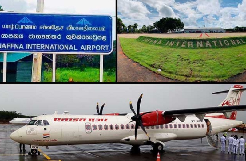 இந்தியாவிலிருந்து விமான நிலையம் ஊடாக  யாழ்ப்பாணம் வந்த தம்பதி கைது!