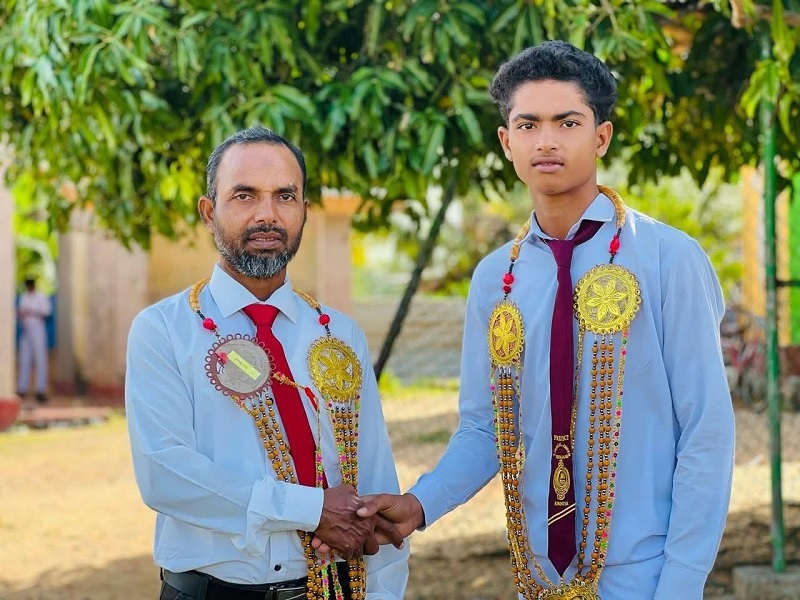 சர்வதேச உதைபந்தாட்டப் போட்டியில் பங்கேற்கும் கிண்ணியா மாணவன்