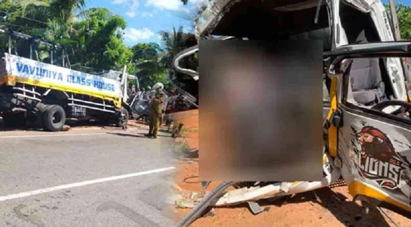லொறியின் சாரதி தூங்கியதால் ஏற்பட்ட விபரீதம்: பாடசாலை மாணவி உட்பட இருவர் உயிரிழப்பு