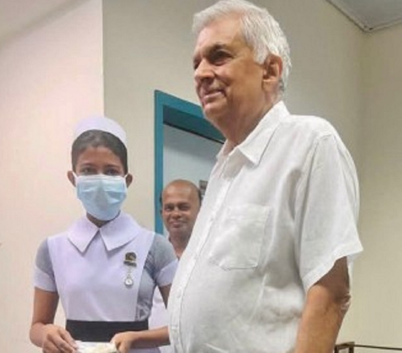 மருத்துவமனையிலிருந்து விடுவிக்கப்பட்ட ரணில்!
