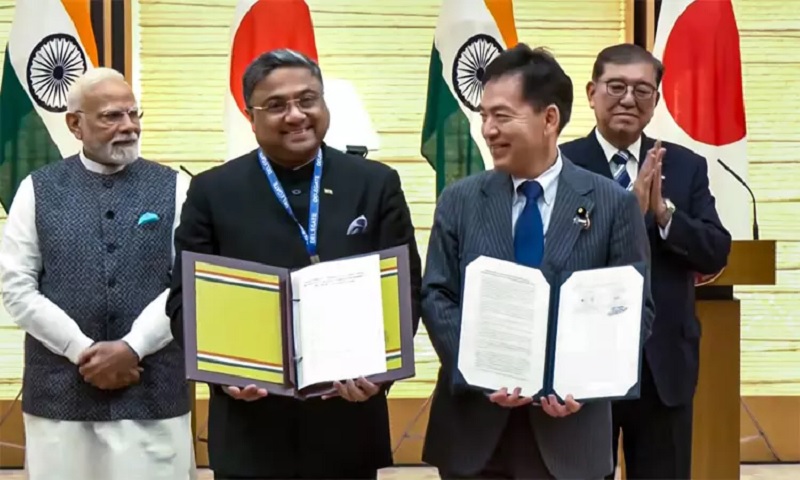 இந்தியா மற்றும் ஜப்பான் இடையே கையெழுத்தான முக்கிய ஒப்பந்தங்கள்