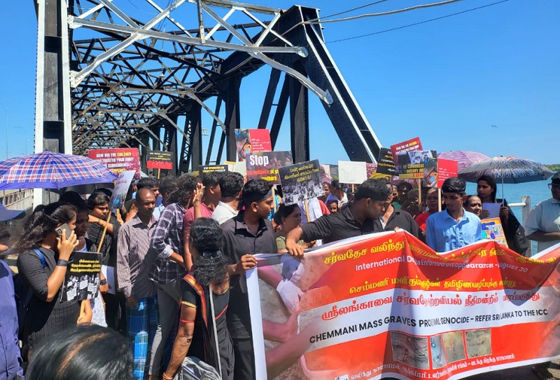 கிழக்கில் காணாமல்போனோருக்கு நீதிகோரி மாபெரும் ஆர்ப்பாட்டம் !