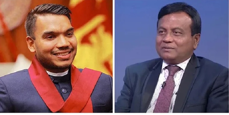 சுனில் வட்டகலவிடம்  1 பில்லியன்  இழப்பீடு கோரிய நாமல்!