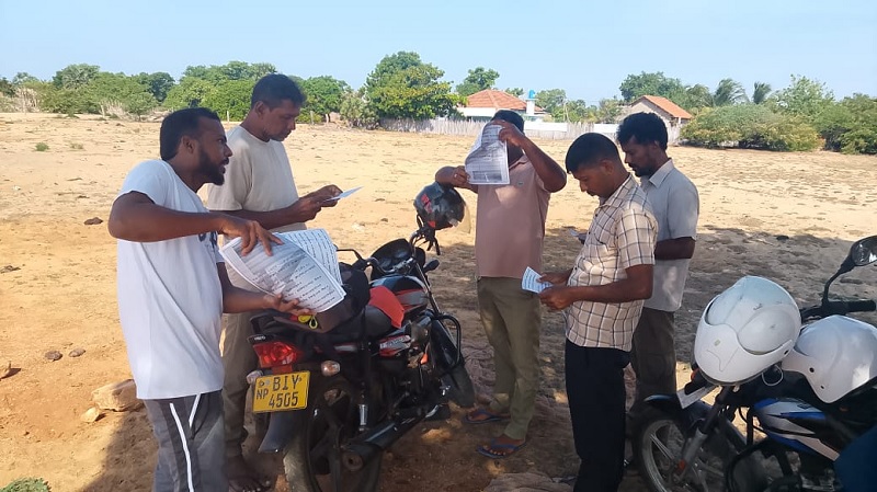 கனிய மணல் அகழ்வு வளச்சுரண்டல் - மன்னாரில் நடைபெறும் விழிப்புணர்வு நடைபயணம்