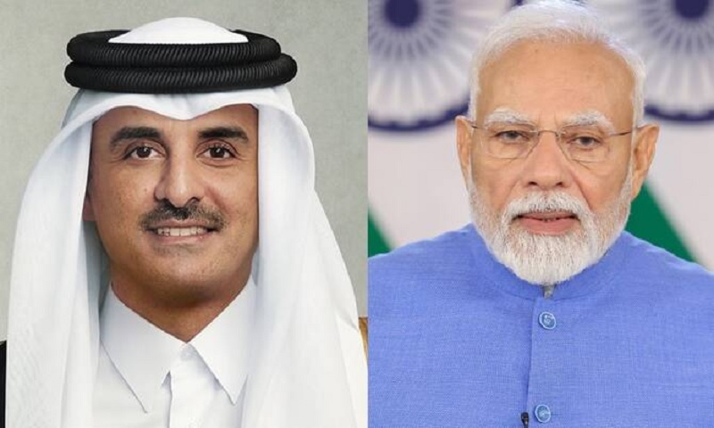 கத்தாருக்கு ஆதரவாக அமீருடன் தொலைபேசியில் பேசிய பிரதமர் மோடி