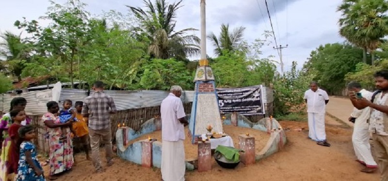 புதுக்குடியிருப்பு படுகொலையின் 35, வது ஆண்டு நினைவு தினம் அனுஸ்டிப்பு!