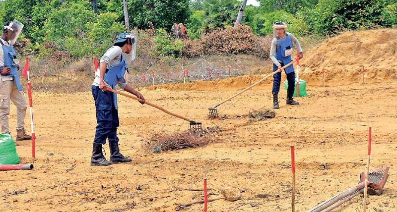 முகமாலையில் கண்ணிவெடி அகற்றும் பணிகள் முற்றாக நிறைவு!