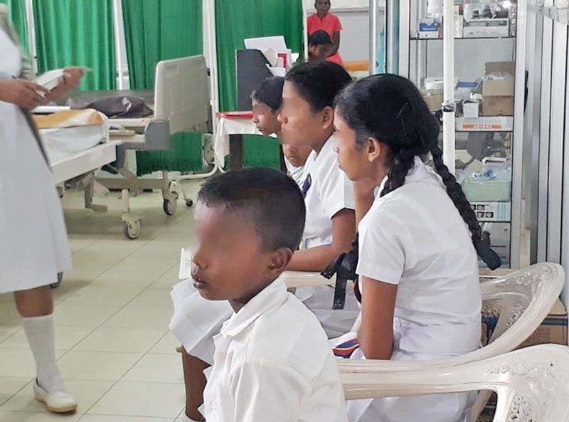 பொலன்னறுவையில் உணவு ஒவ்வாமை காரணமாக 45 மாணவர்கள் மருத்துவமனையில் அனுமதி