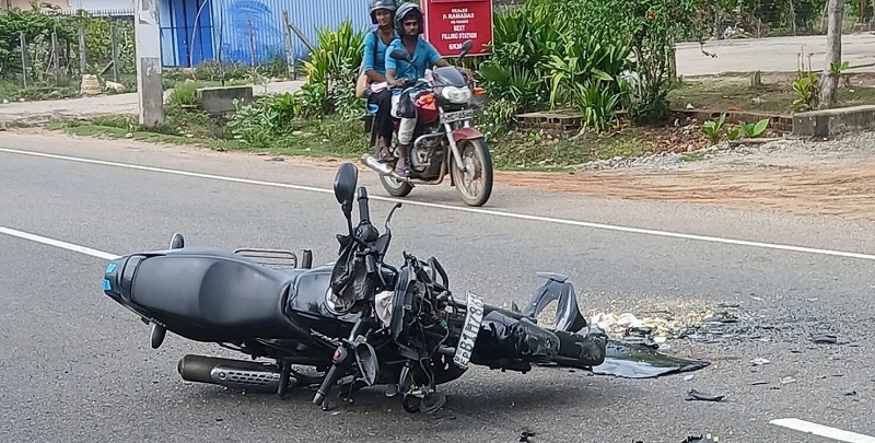 மட்டக்களப்பில் மோட்டார் சைக்கிள் விபத்து!