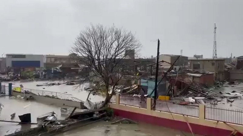 ஜமைக்கா அருகே உருவாகியுள்ள 5ம் நிலை மெலிசா புயல்