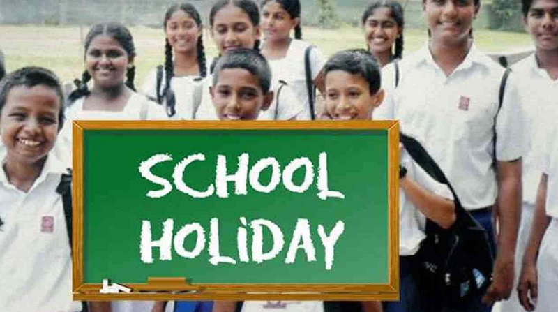 நாடு முழுவதிலும் உள்ள பாடசாலைகளுக்கு  நாளை முதல் விடுமுறை!