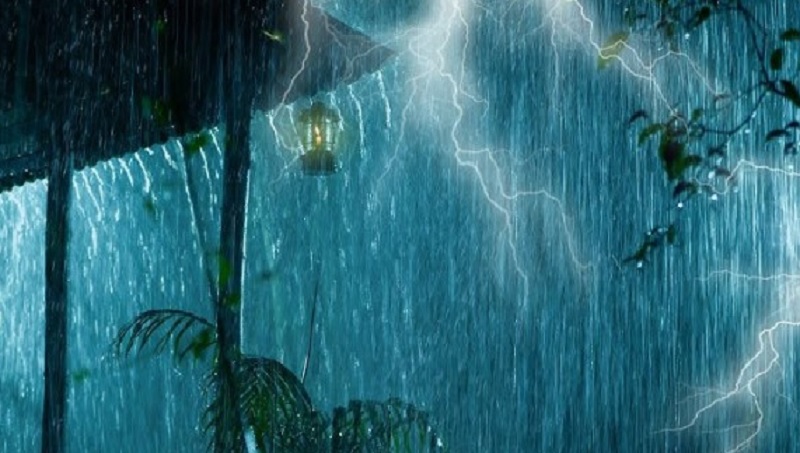 நாட்டில் பல பகுதிகளில் இடியுடன் கூடிய மழை!