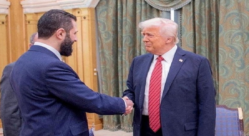 அமெரிக்க ஜனாதிபதி ட்ரம்ப்பை சந்திக்கும் சிரிய ஜனாதிபதி அகமது அல்-ஷாரா!