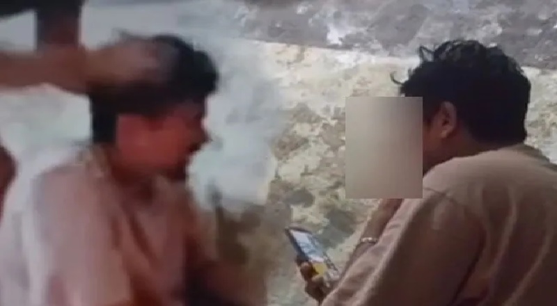 சிறைச்சாலையில் சுதந்திரமாக தொலைபேசியை பயன்படுத்தும் கைதி - வீடியோவால் பரபரப்பு!