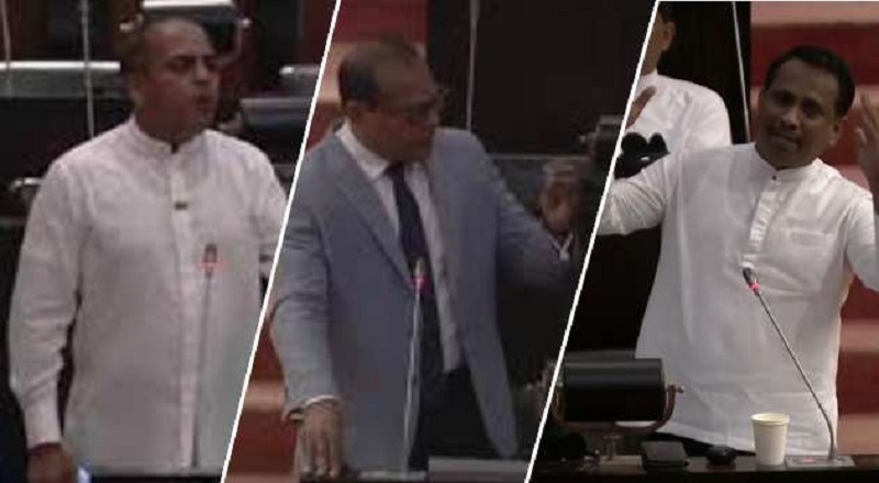 நாடாளுமன்றத்தில் எஸ்.எம். மரிக்கார் மற்றும் தயாசிறி ஜெயசேகர ஆகியோருக்கு இடையில் வாக்குவாதம்!